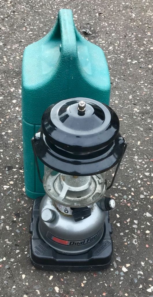 Coleman Dual Fuel Lantern with Carry Case – Good Condition