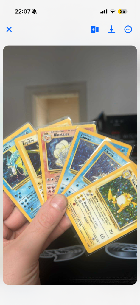 WANTED vintage old pokemon collections 