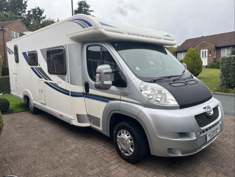 Bailey Approach 740SE, 2013, 4 berth rear bed coachbuilt motorhome