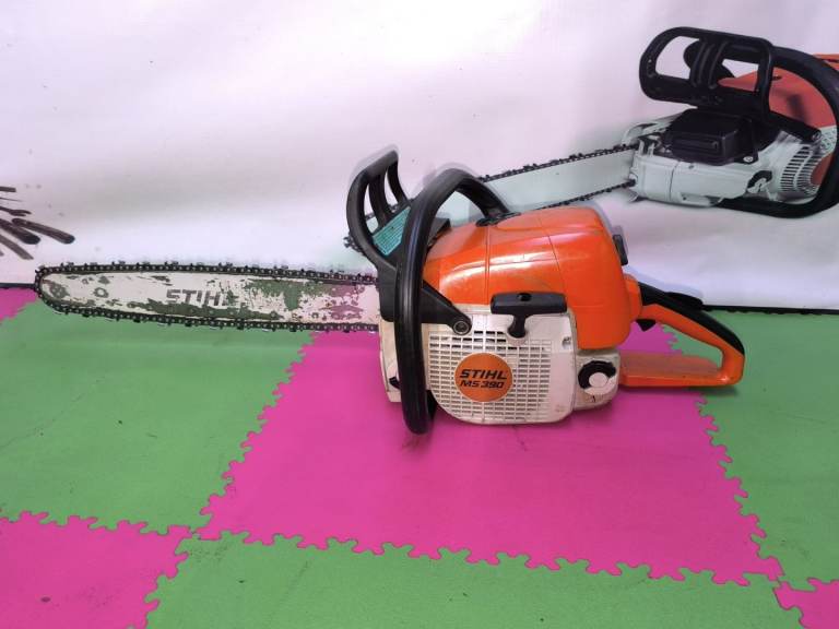 STIHL MS390 2 STROKE PETROL CHAINSAW  USED