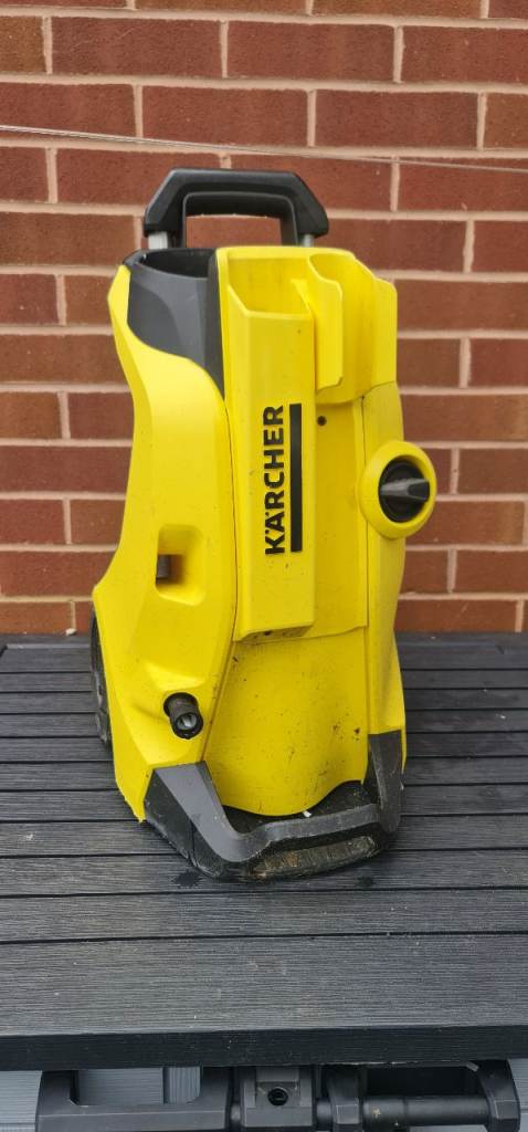 Karcher k4 pressure washer working but faulty
