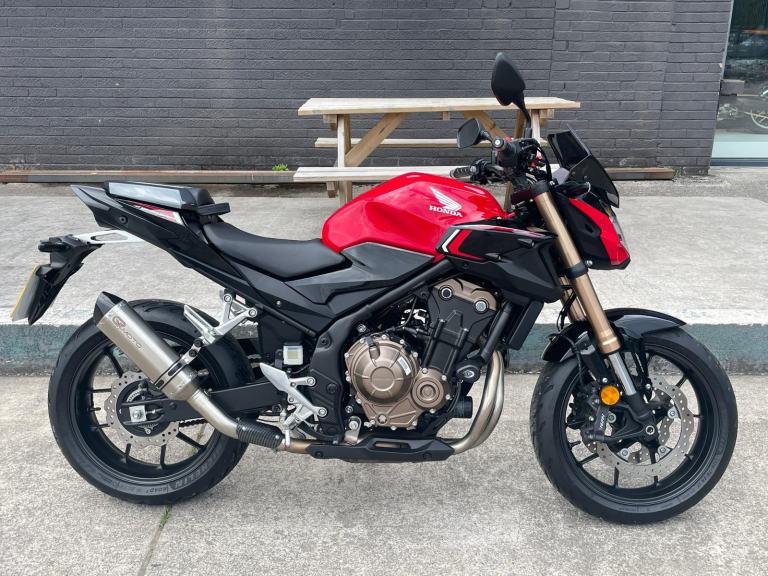 Honda CB500FA CB500 CB500FAN CB500F in Red 2023 model