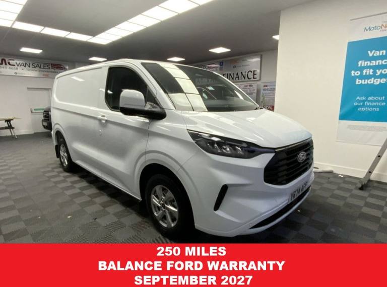 2024 74 FORD TRANSIT CUSTOM 2.0 280 ECOBLUE LIMITED PANEL VAN 5DR DIESEL MANUAL 