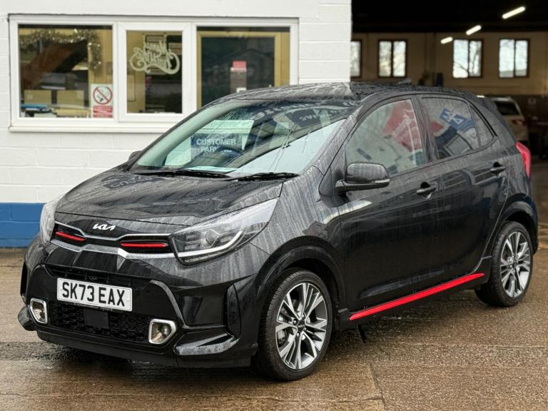 2024 Kia Picanto 1.0 GT-line 5dr [4 seats], UNDER 950 MILES, FULL SERVICE HISTORY,  HATCHBACK Pet...