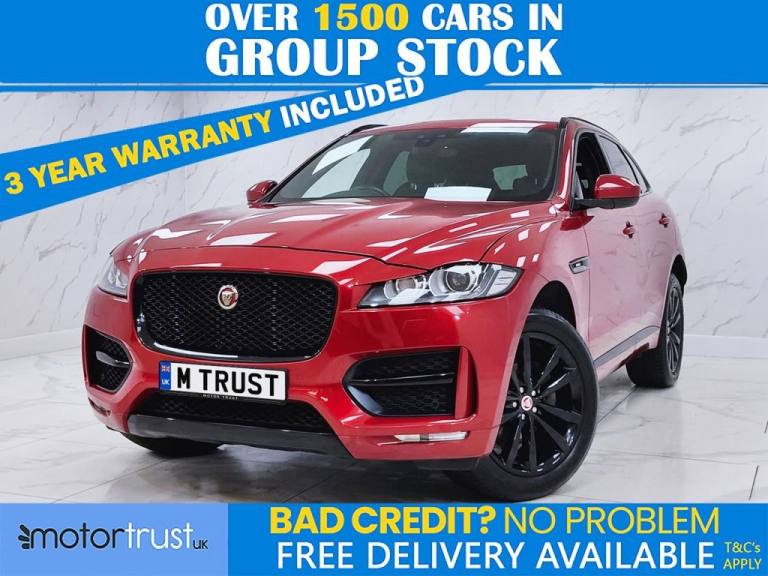 2018 Jaguar F-Pace 2.0 D180 R-Sport SUV 5dr Diesel Auto AWD Euro 6 (s/s) (180 ps) ESTATE Diesel A...
