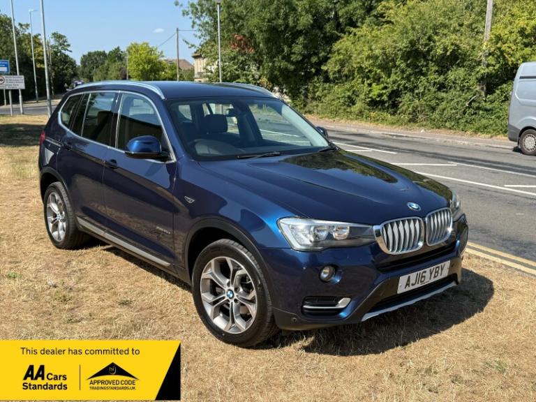 2016 BMW X3 xDrive30d xLine 5dr Step Auto FULL BROWN LEATHER ULEZ COMPLIANT  ESTATE Diesel Automatic