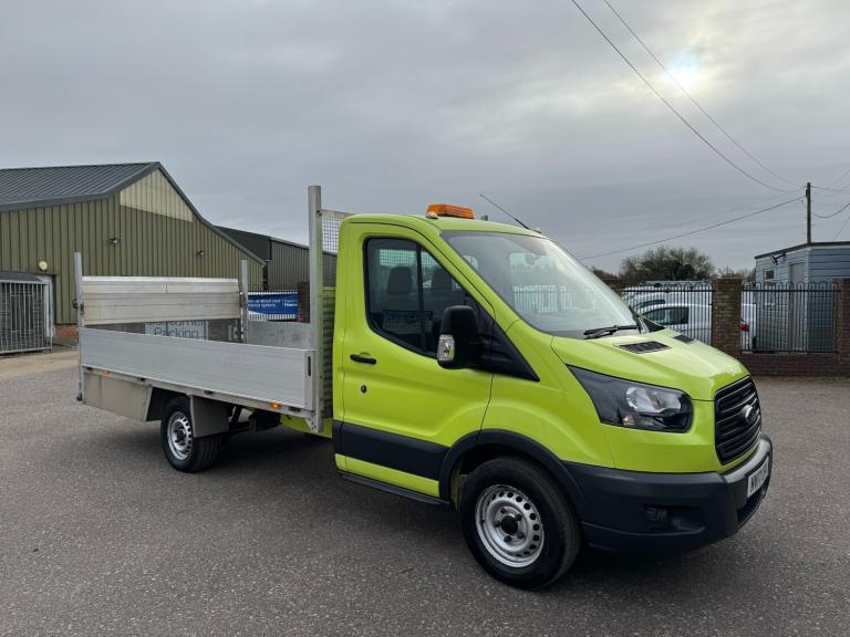 2017 Ford Transit 350 2.0 TDCi BEAVER TAIL RWD EX GARDEN MAINTENANCE VERY CLEAN CHASSIS CAB Diese...