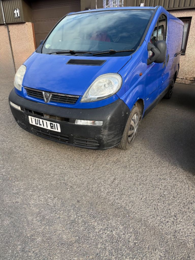 Vauxhall, VIVARO, Panel Van, 2004, Manual, 1870 cc)