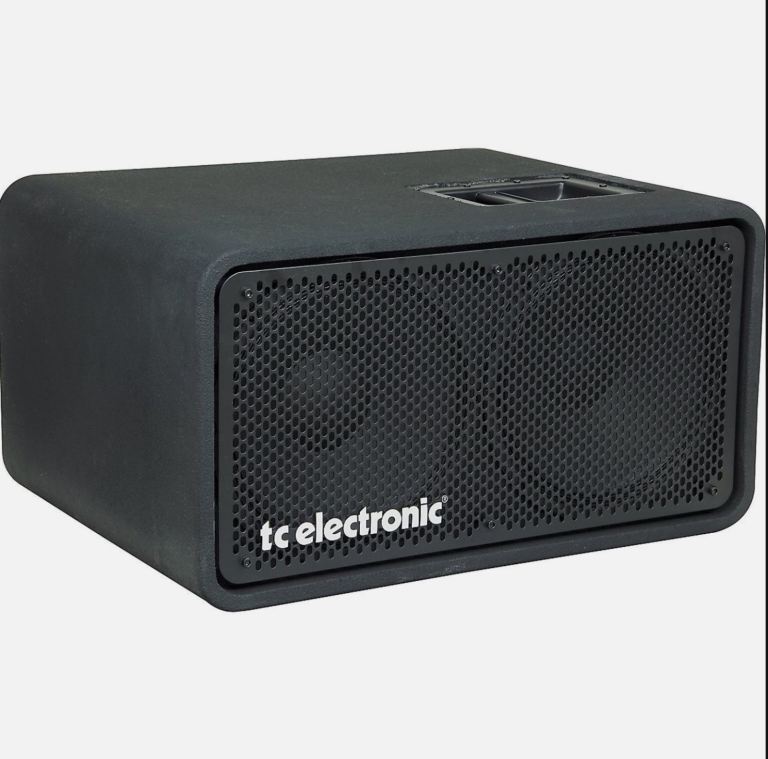 TC Electronic RS212 Vertical Stacking 2x12" 400w Bass Cab, awesome sound with cover 
