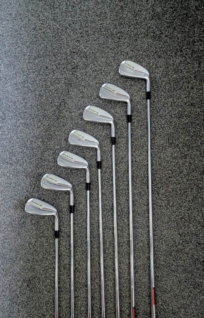 Cobra King ForgedTec Irons 