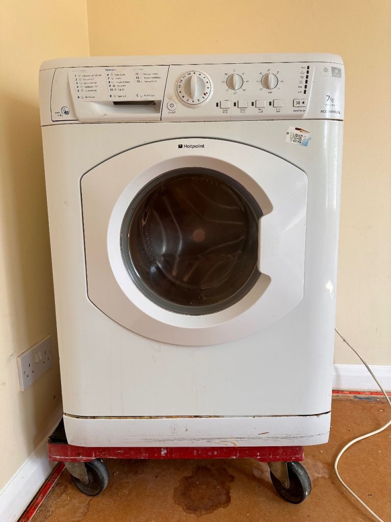 Hotpoint WDL 520 P Washer Dryer - White, Fair Condition