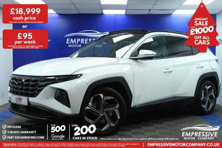 2021 71 HYUNDAI TUCSON 1.6 T-GDI ULTIMATE SUV 5DR PETROL MANUAL EURO 6 (S/S) (15