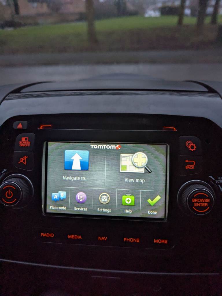 Peugeot Boxer sat Nav stereo Cd with Bluetooth adapter 