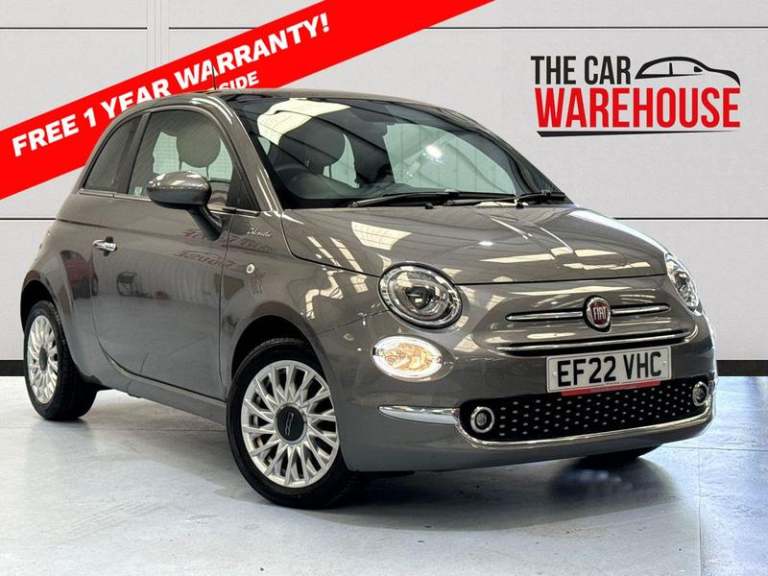 2022 Fiat 500 1.0 Mild Hybrid Dolcevita [Part Leather] 3dr Manual Hatchback Petrol Manual