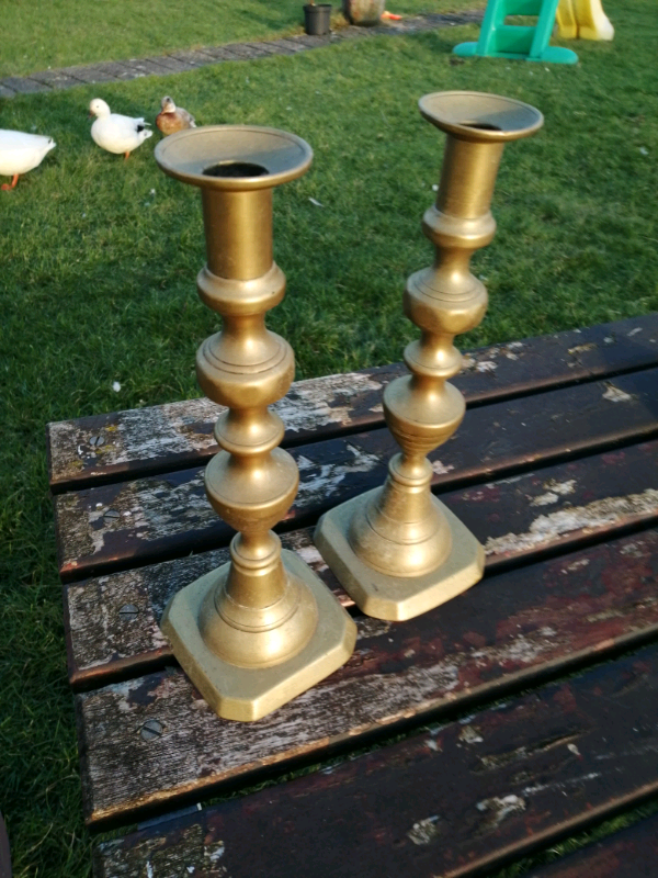 Pair of Brass candlesticks