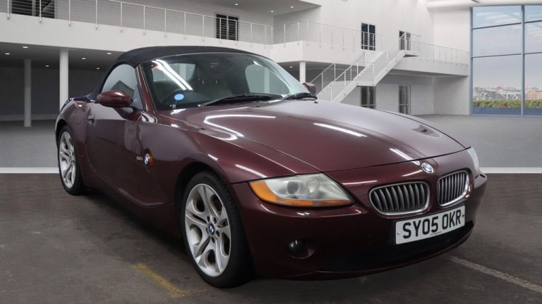 2005 BMW Z4 2005 3.0i SE 2dr CONVERTIBLE FULL LEATHER FULL SERVICE HISTORY  CONVERTIBLE Petrol Ma...