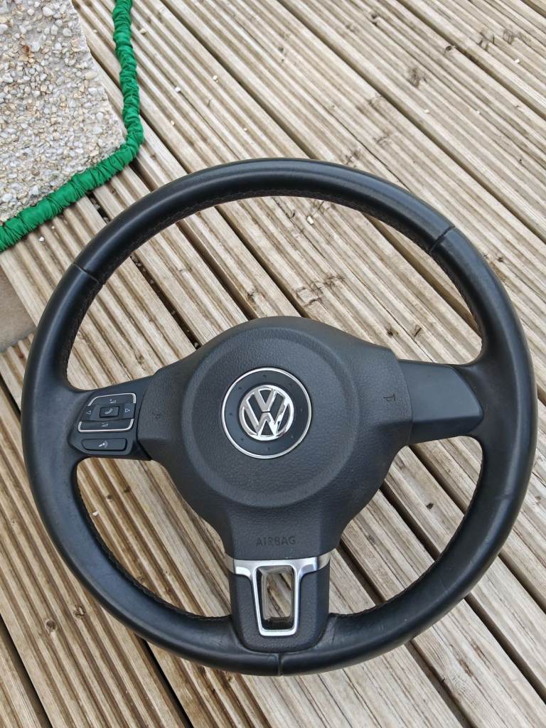 Vw leather steering wheel and airbag 