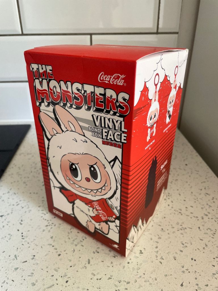 POP MART LABUBU THE MONSTERS COCA-COLA VINYL FACE BLIND BOX