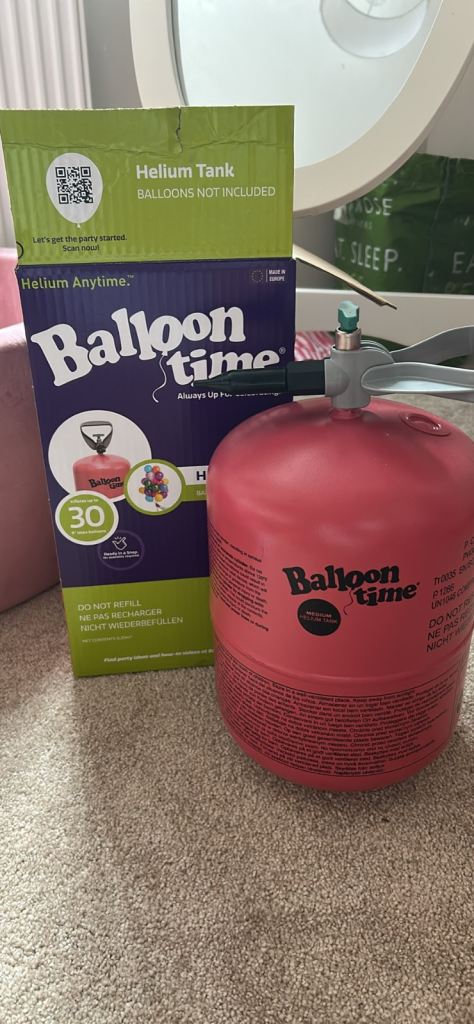 Balloon Time Helium Tank 