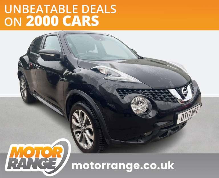 2017 Nissan Juke 1.2 DiG-T Tekna 5dr Crossover/SUV PETROL Manual