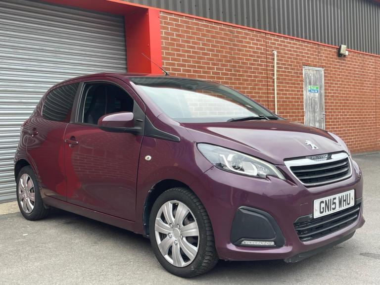 2015 Peugeot 108 1.0 Active 5dr HATCHBACK PETROL Manual