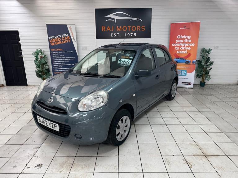 2012 Nissan Micra 1.2 Visia 5dr HATCHBACK Petrol Manual