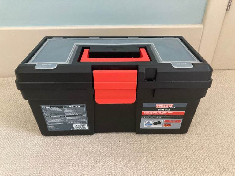 Powerfix tool storage box 40x22x20cm - new & unused