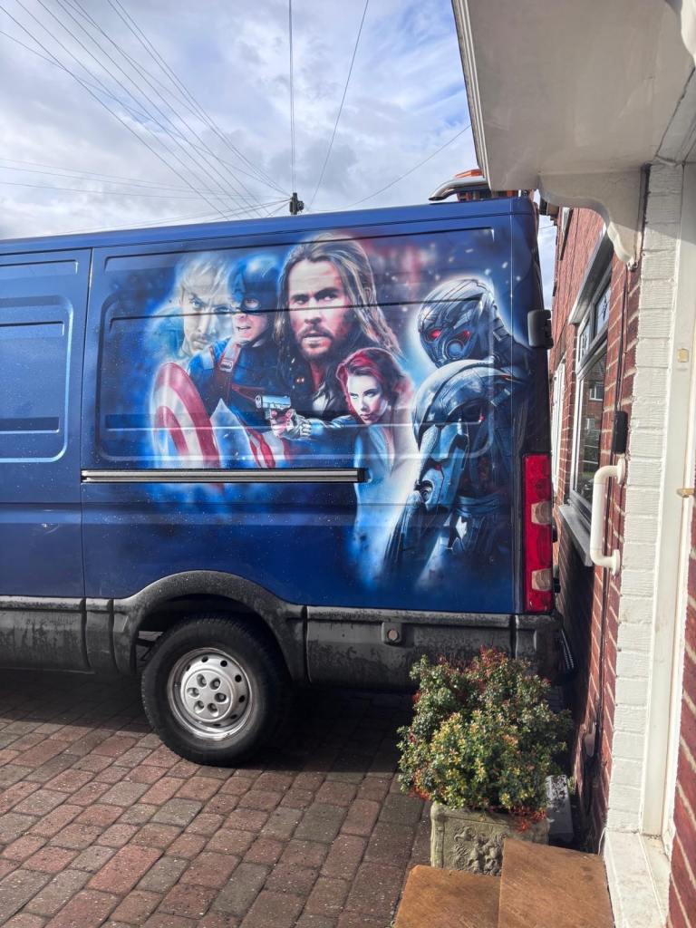 Self build stealth camper 