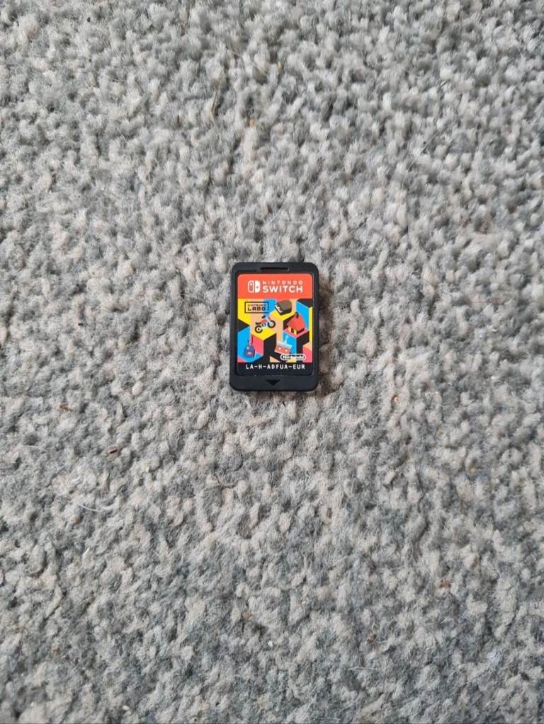 Nintendo Labo Game Card