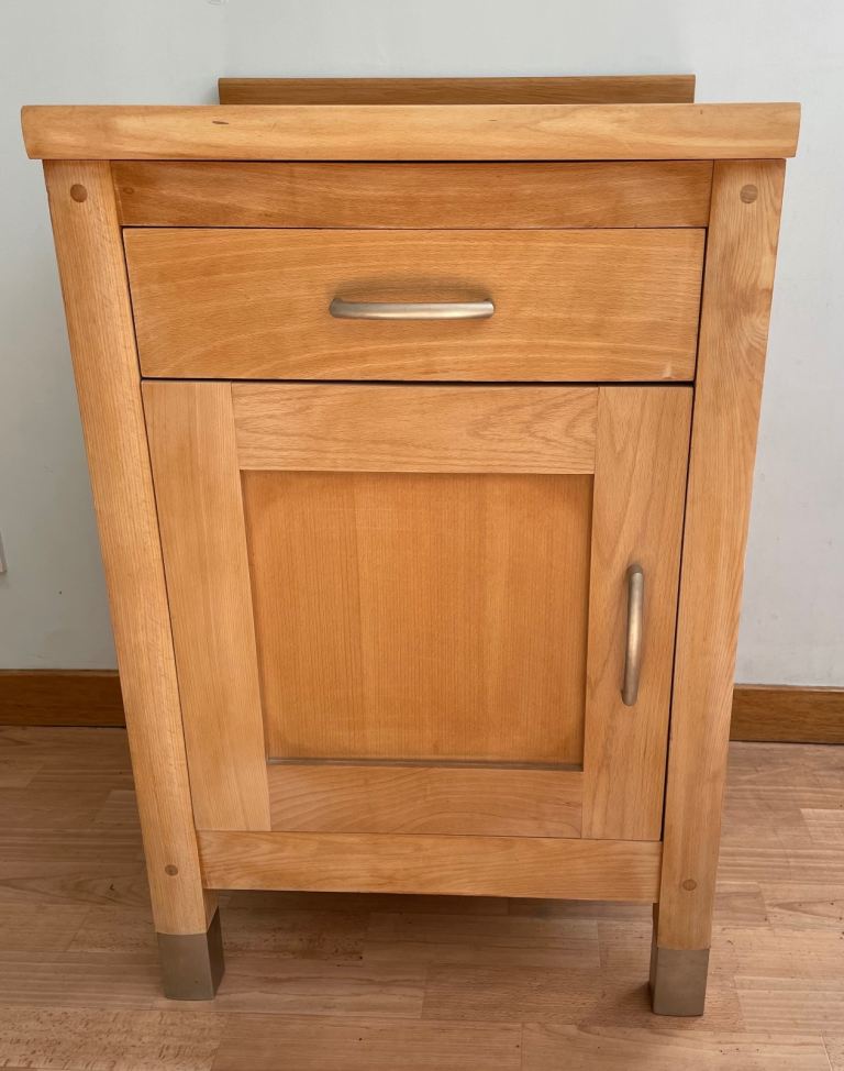 M&S Solid wood (oak) kitchen unit. 