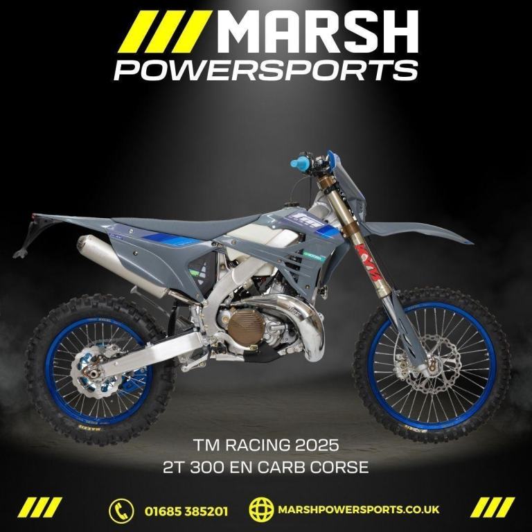 TM Racing 2T 300 EN Corse Carb - TM Racing Main Dealer - Reserve Now!