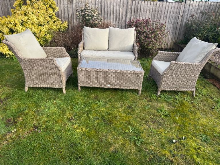 Bramblecrest luxury rattan garden patio conservatory furniture £550 excellent condition 