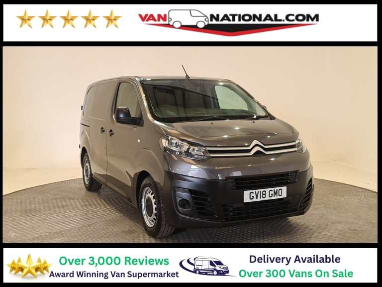 2018 Citroen Dispatch 1000 1.6 BlueHDi 95 Van Enterprise PANEL VAN DIESEL Manual
