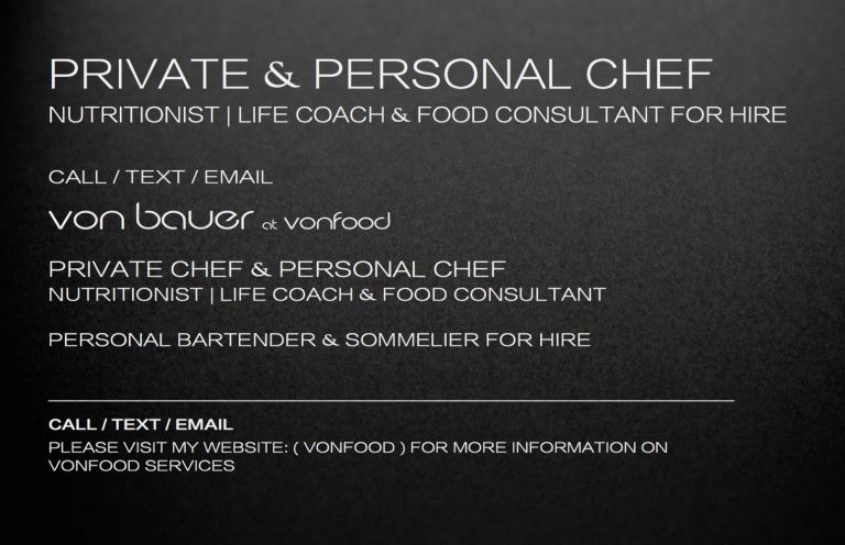 PRIVATE & PERSONAL CHEF SERVICE | MEAL PREP | LUNCH & DINNER | PRIVATE DINING | COOKING CLASSES 