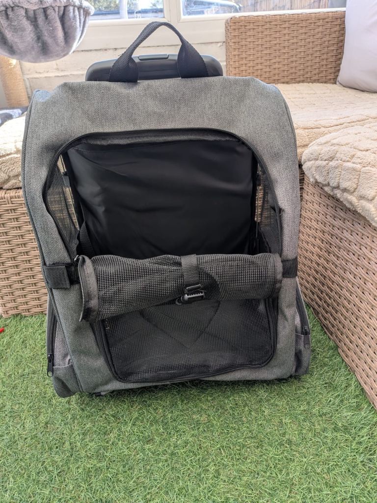 Backpack pet carrier 
