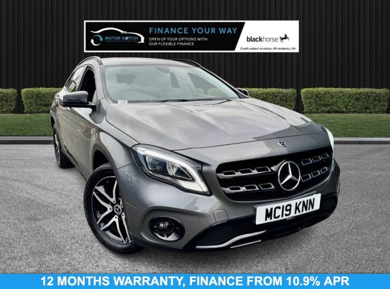 2019 19 MERCEDES-BENZ GLA 1.6 GLA180 URBAN EDITION SUV 5DR PETROL MANUAL EURO 6 