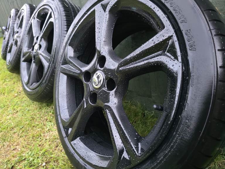 17"VAUXHALL CORSA F (2019-2026) ALLOY WHEELS in very good condition including tyres