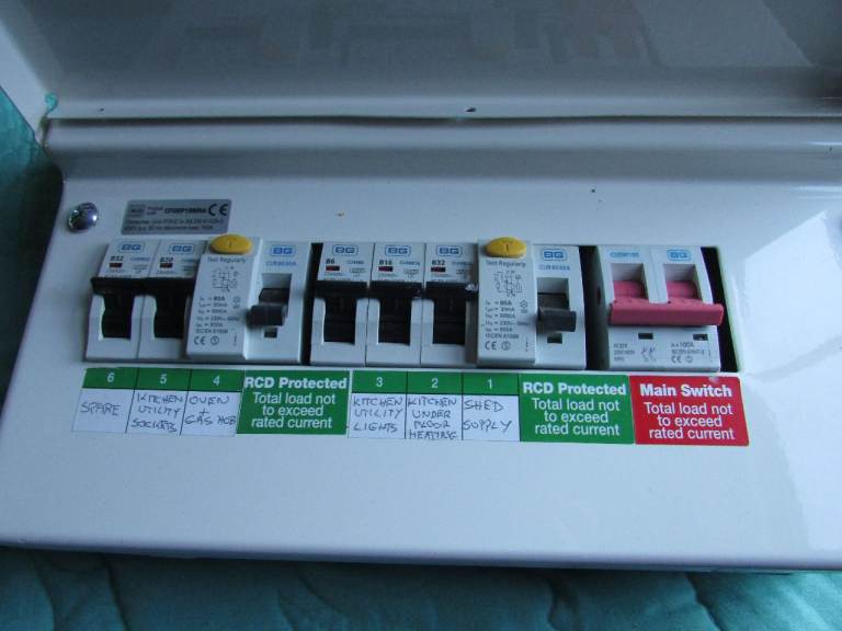'BG' Consumer Unit in great condition.