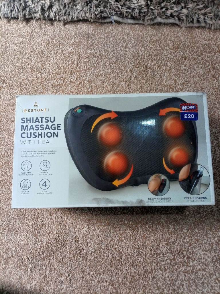 Shiatsu massage cushion 