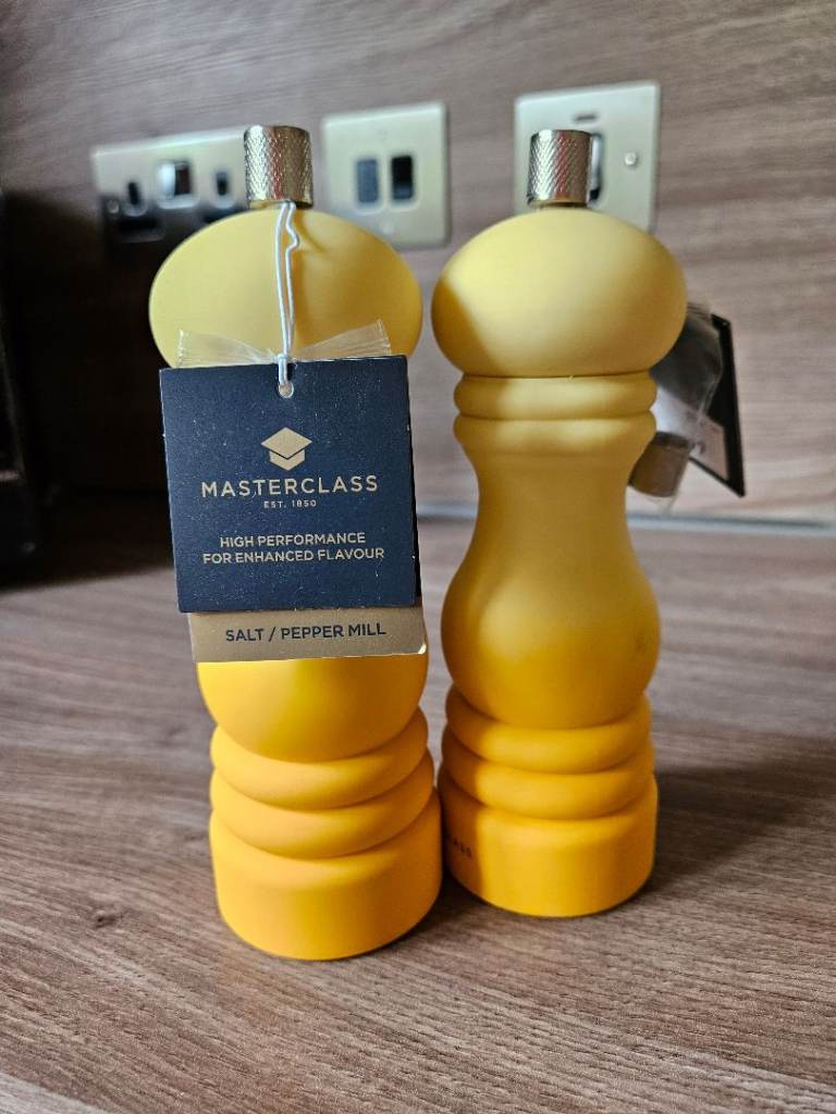 Masterclass salt & pepper grinders