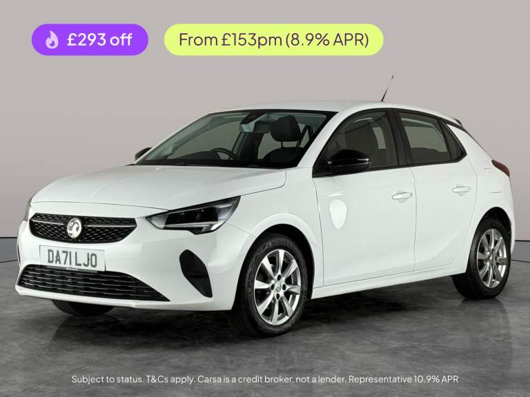 2021 Vauxhall Corsa 1.2 SE Hatchback 5dr Petrol Manual Euro 6 (75 ps) - USB AUDIO - SPLIT FOLDI H...