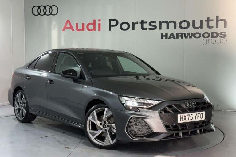 2025 Audi A3 1.5 TFSI 35 Black Edition Saloon 4dr Petrol Manual Euro 6 (s/s) (150 ps) SALOON Petr...