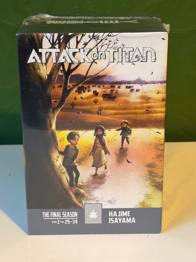Attack on Titan Final Season Part 2 Box Set (Vol. 29–34) – Sealed