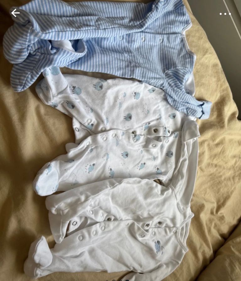 3 John Lewis baby boy rompers 