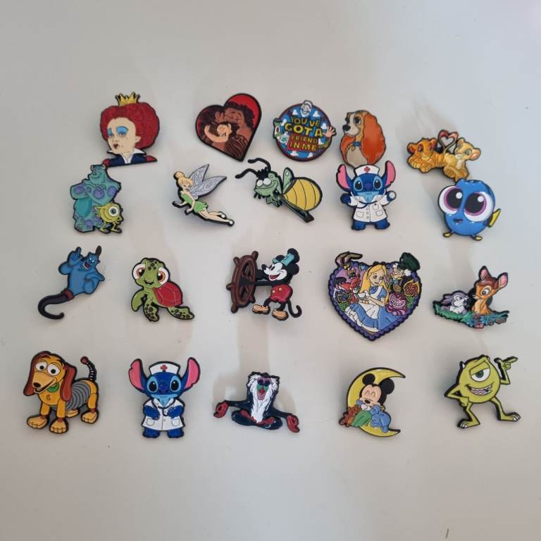 Disney Pixar Enamel Pin Badges - £1 Each