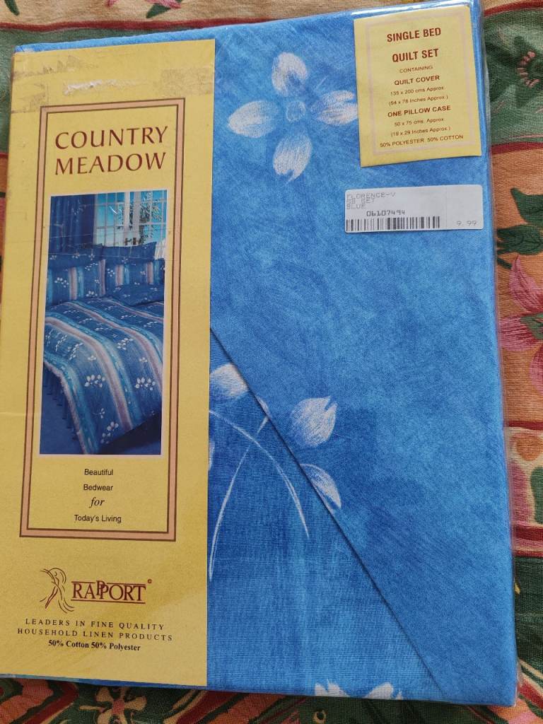 Single bed quit cover set