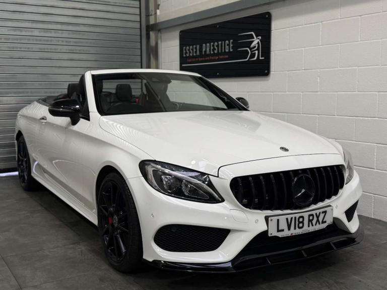 2018 Mercedes-Benz C Class 3.0 AMG C 43 4Matic Auto 4WD 2dr Convertible Petrol Automatic
