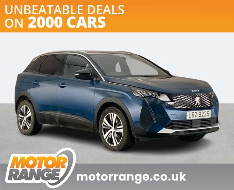 2023 Peugeot 3008 1.2 PureTech Active Premium+ 5dr EAT8 Crossover/SUV PETROL Automatic