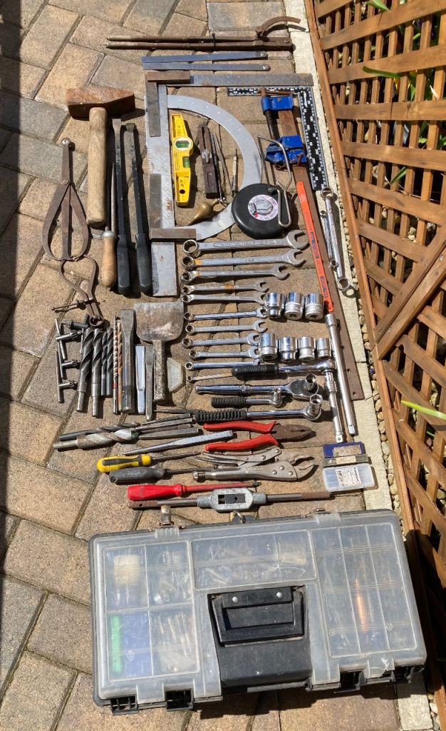 Various Engineering Pipe Fitter Fabricator Tools