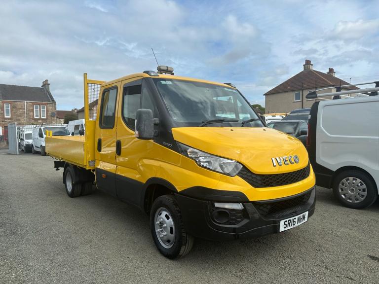 2016 Iveco Daily 2.3 Crew Cab Chassis 3750 WB 35C13 TRW D/C TIPPER L2H1 CHASSIS CAB Diesel Manual